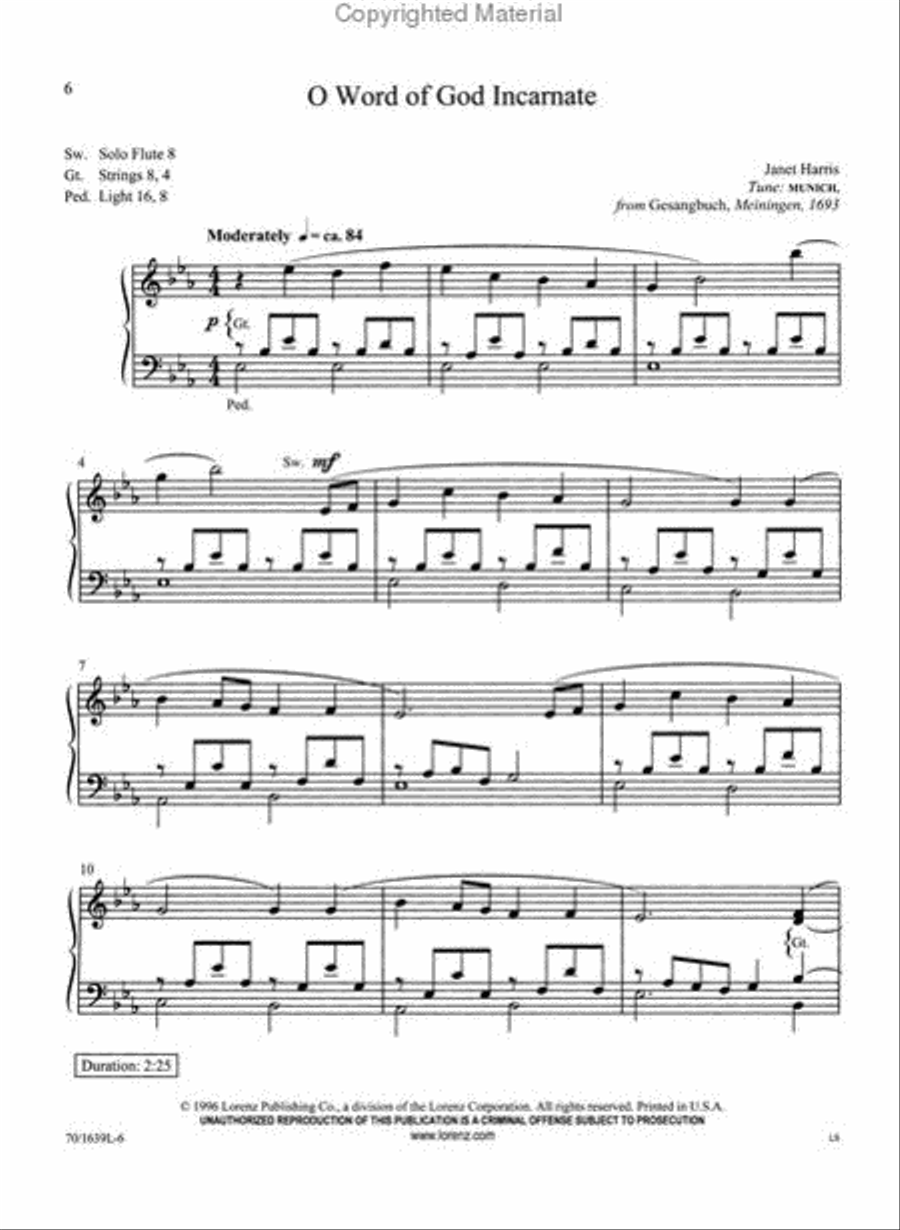Last-Second Solutions Last-Second Solutions Organ Solo scores gallery preview page 3