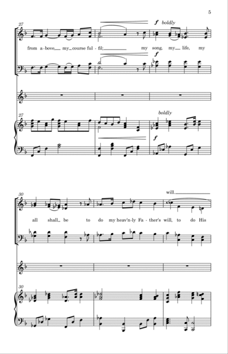 Let It Be Christ (SATB) 4-Part scores gallery preview page 5