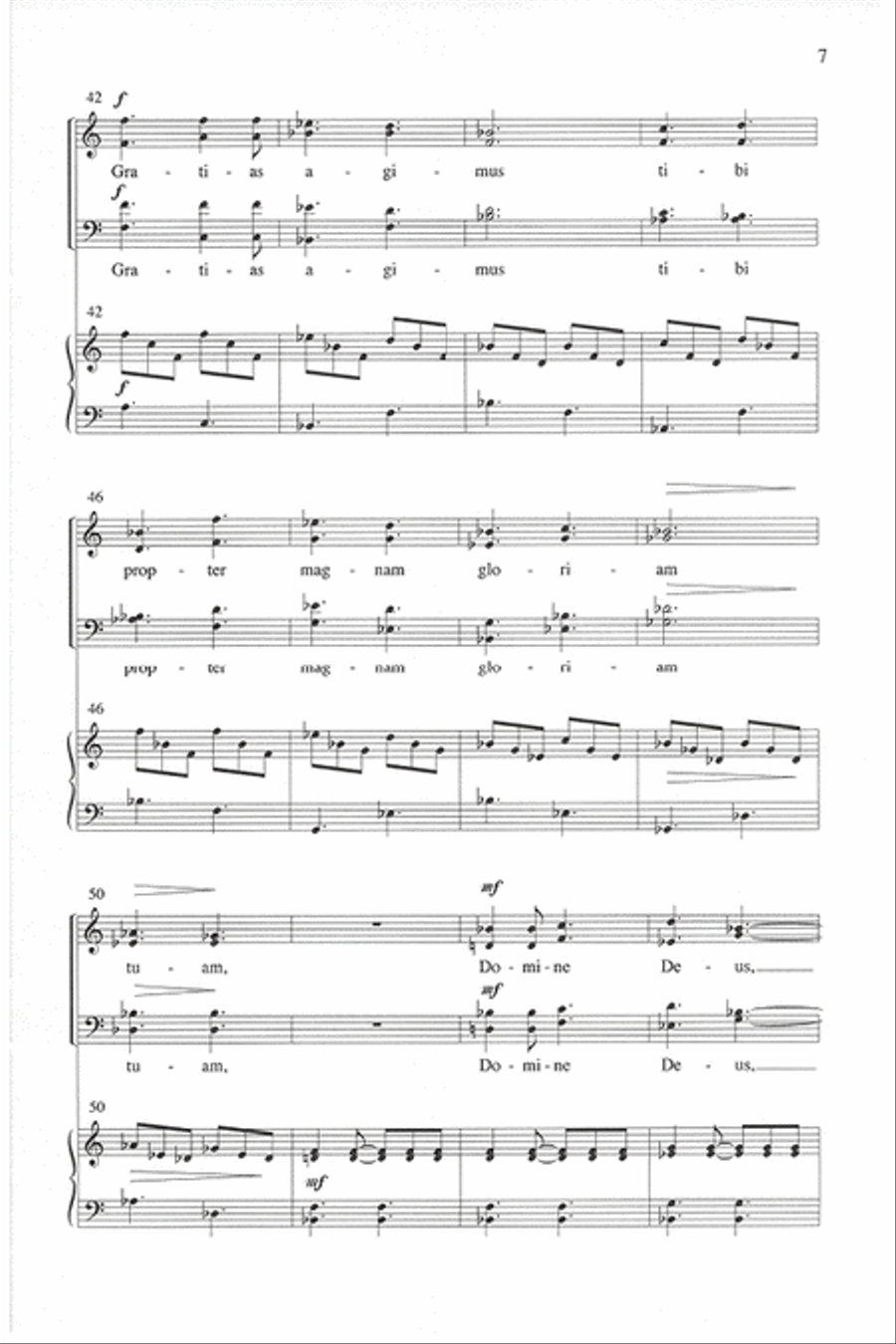 Gloria - SATB divisi Gloria - SATB divisi Divisi scores gallery preview page 6