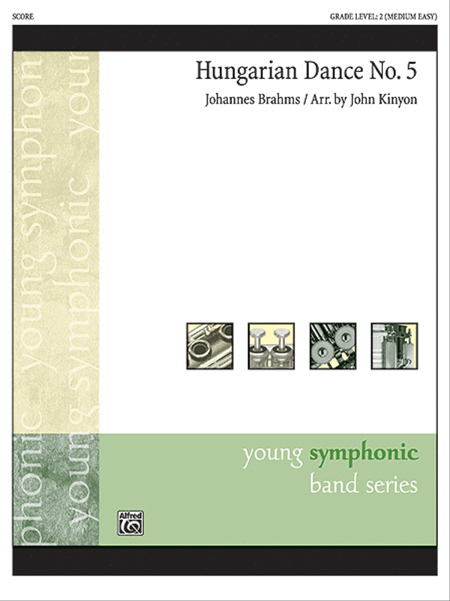 Hungarian Dance No. 5 Concert Band scores gallery preview page 1
