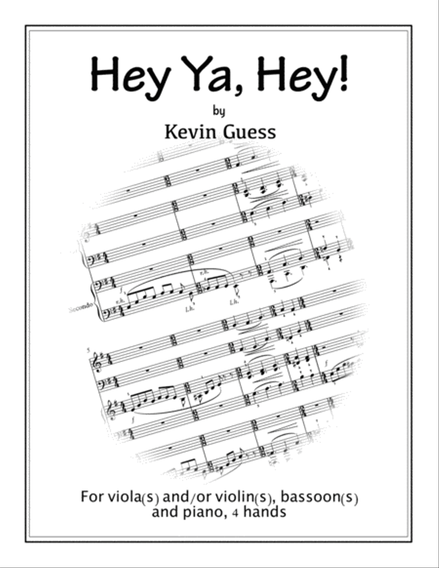 Hey Ya, Hey! Small Ensemble scores gallery preview page 1