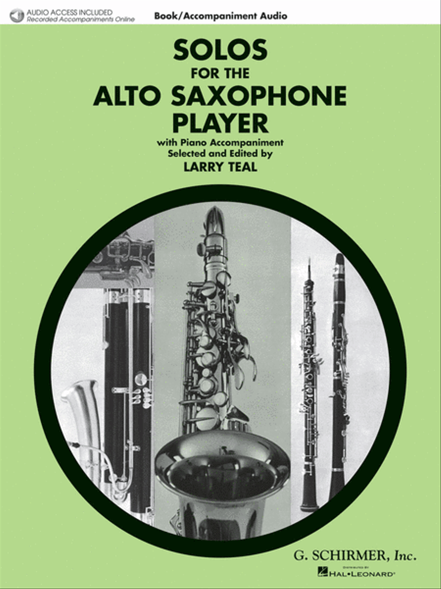 Solos for the Alto Saxophone Player Alto Saxophone scores gallery preview page 1