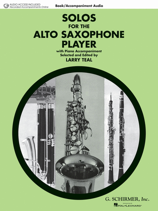 Book cover for Solos for the Alto Saxophone Player
