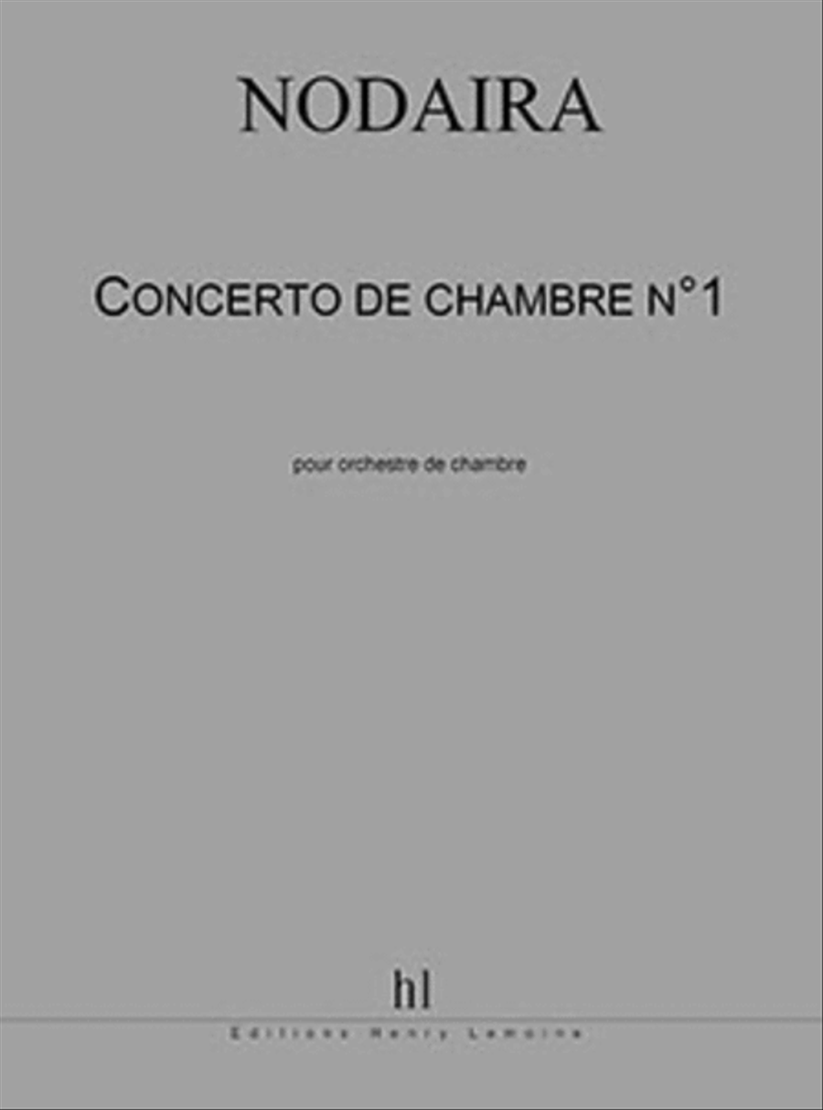 Concerto de chambre No. 1