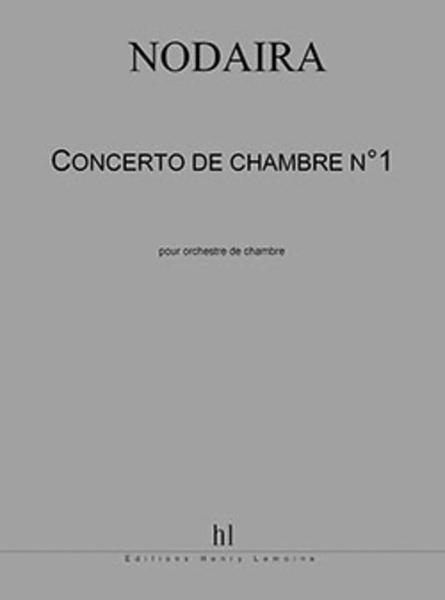 Concerto de chambre No. 1