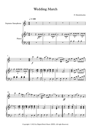 Wedding March - Felix Bartholdy Mendelssohn (Soprano Sax + Piano)