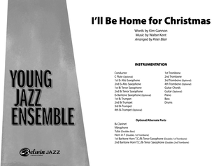 Book cover for I'll Be Home for Christmas: Score
