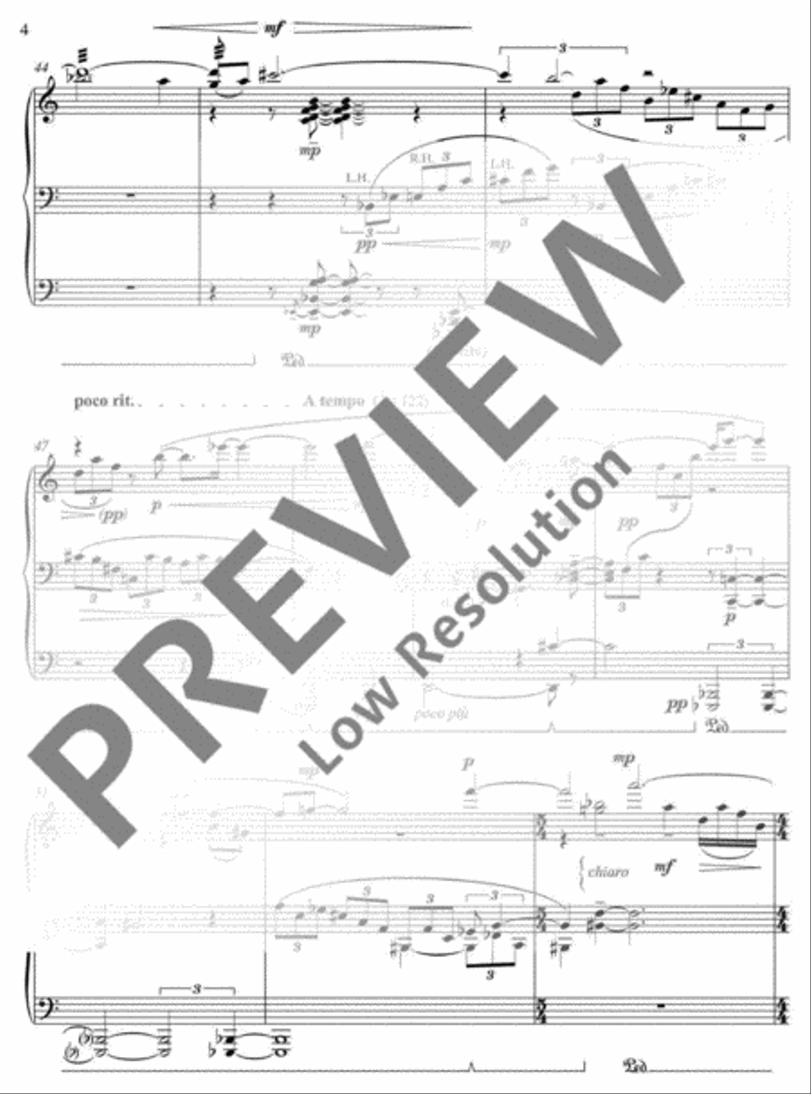 Notte Oscura Piano Solo scores gallery preview page 7