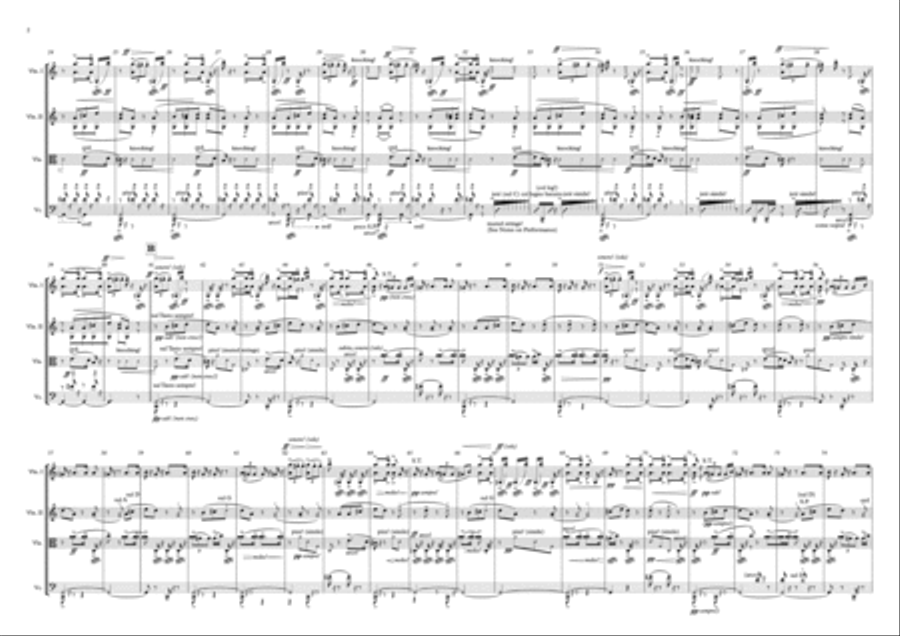 Kalerik kale... danborra joaz! String Quartet scores gallery preview page 6