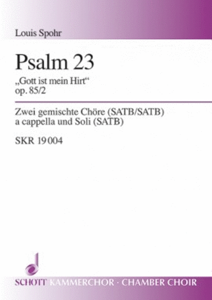 Psalm 23, Op. 85/2