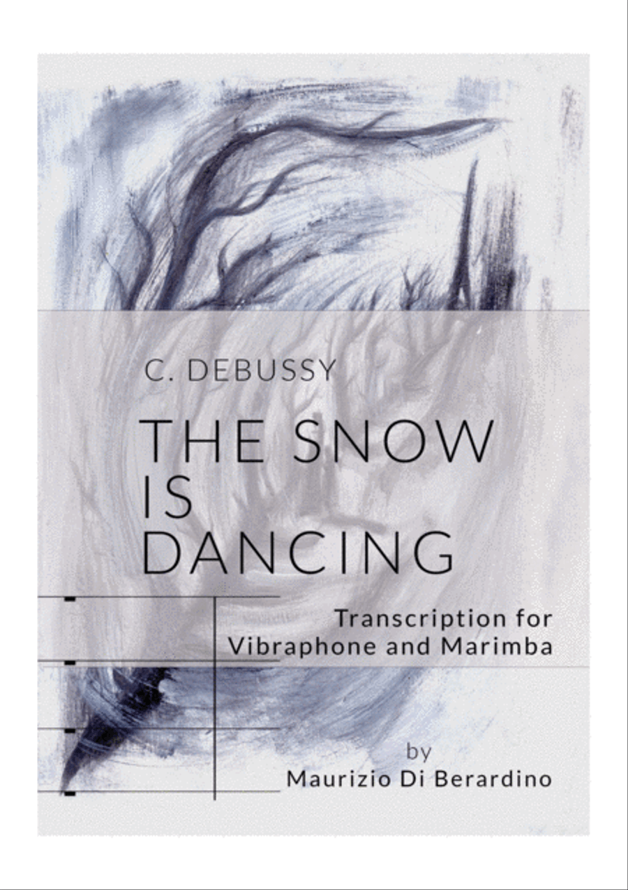 The snow is dancing Marimba scores gallery preview page 1