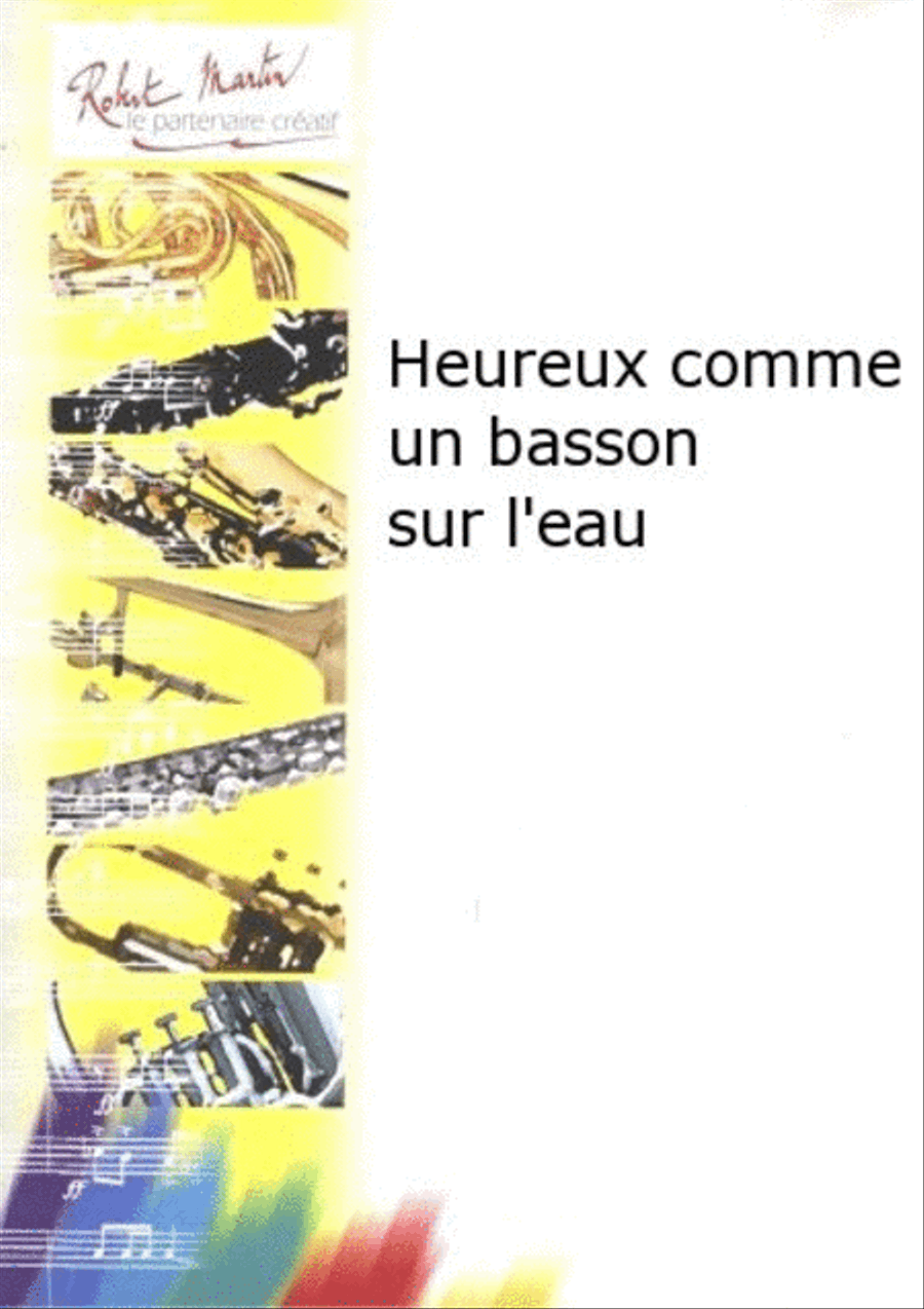 Heureux comme un basson sur l'eau Bassoon Solo scores gallery preview page 1