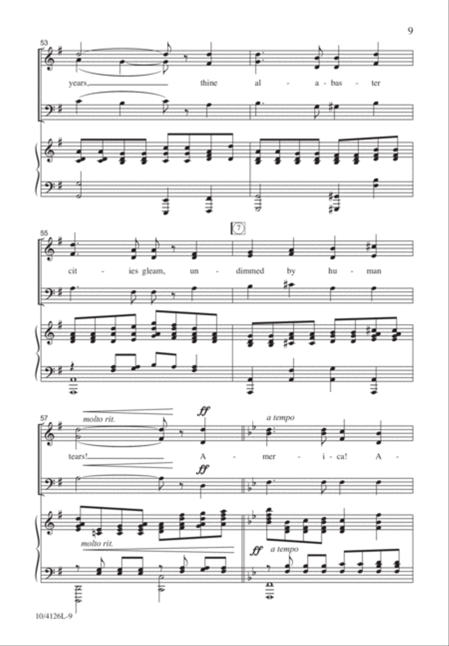 America 3-Part scores gallery preview page 9