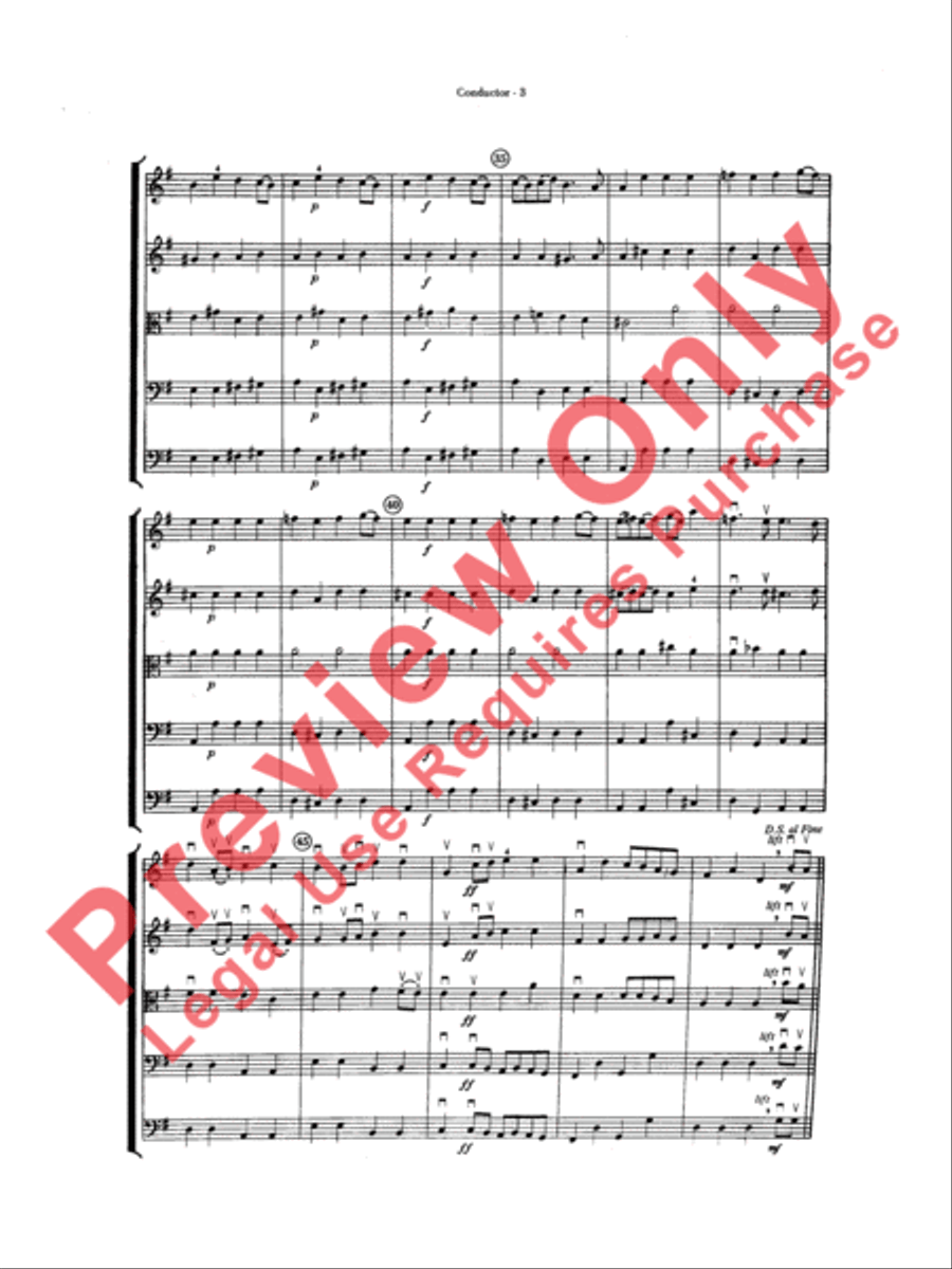 Rondeau (Theme from Masterpiece Theatre) String Orchestra scores gallery preview page 5