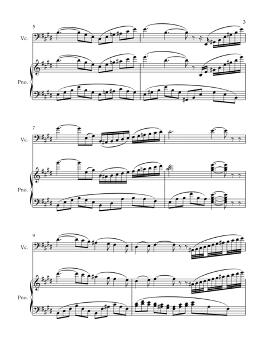 Adage Piano scores gallery preview page 3