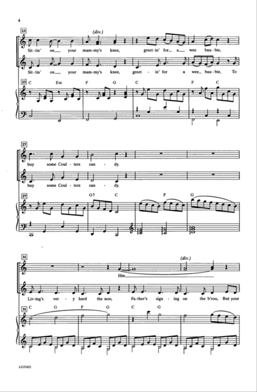 Coulters Candy 2-Part scores gallery preview page 11