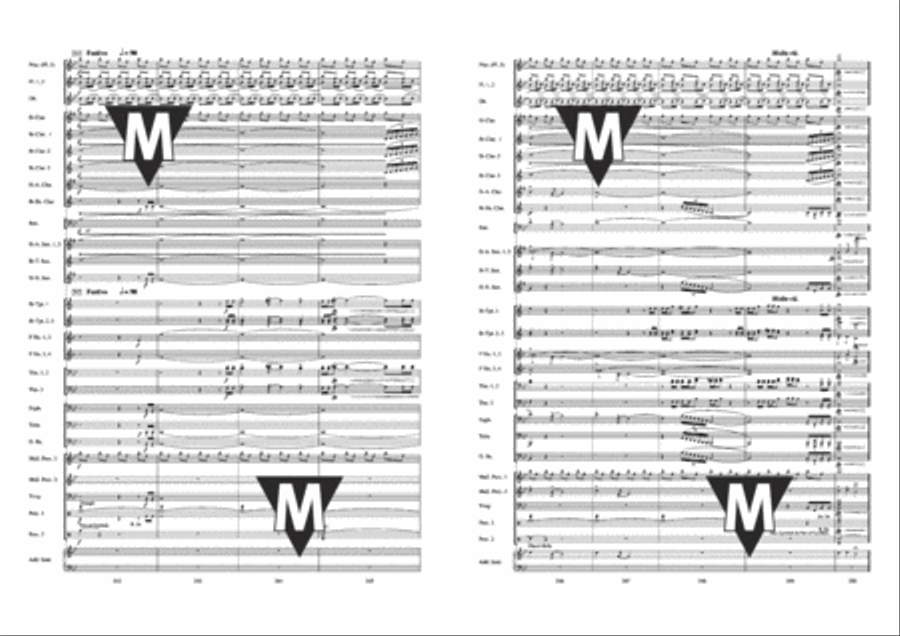 Around the World in 80 Days Concert Band scores gallery preview page 24