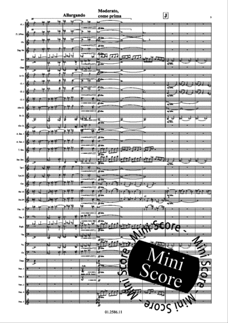 Skies Concert Band scores gallery preview page 17