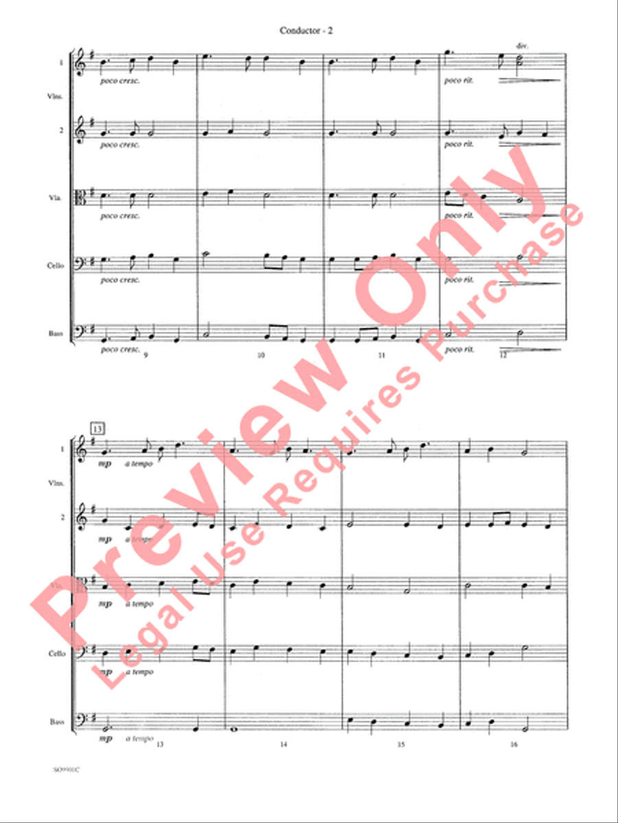 Suo-Gan Suo-Gan String Orchestra scores gallery preview page 5