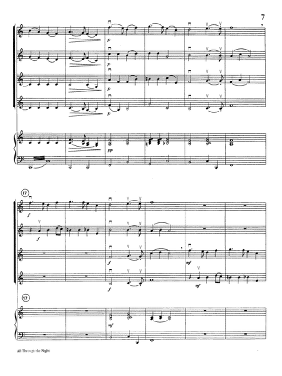 Highland/Etling Violin Quartet Series: Set 1: Score