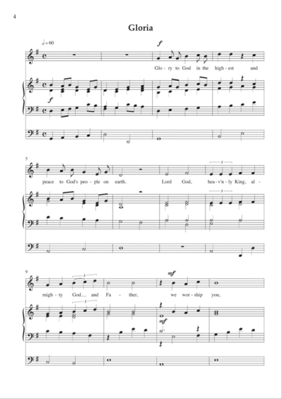 A Parish Eucharist A Parish Eucharist Voice scores gallery preview page 3