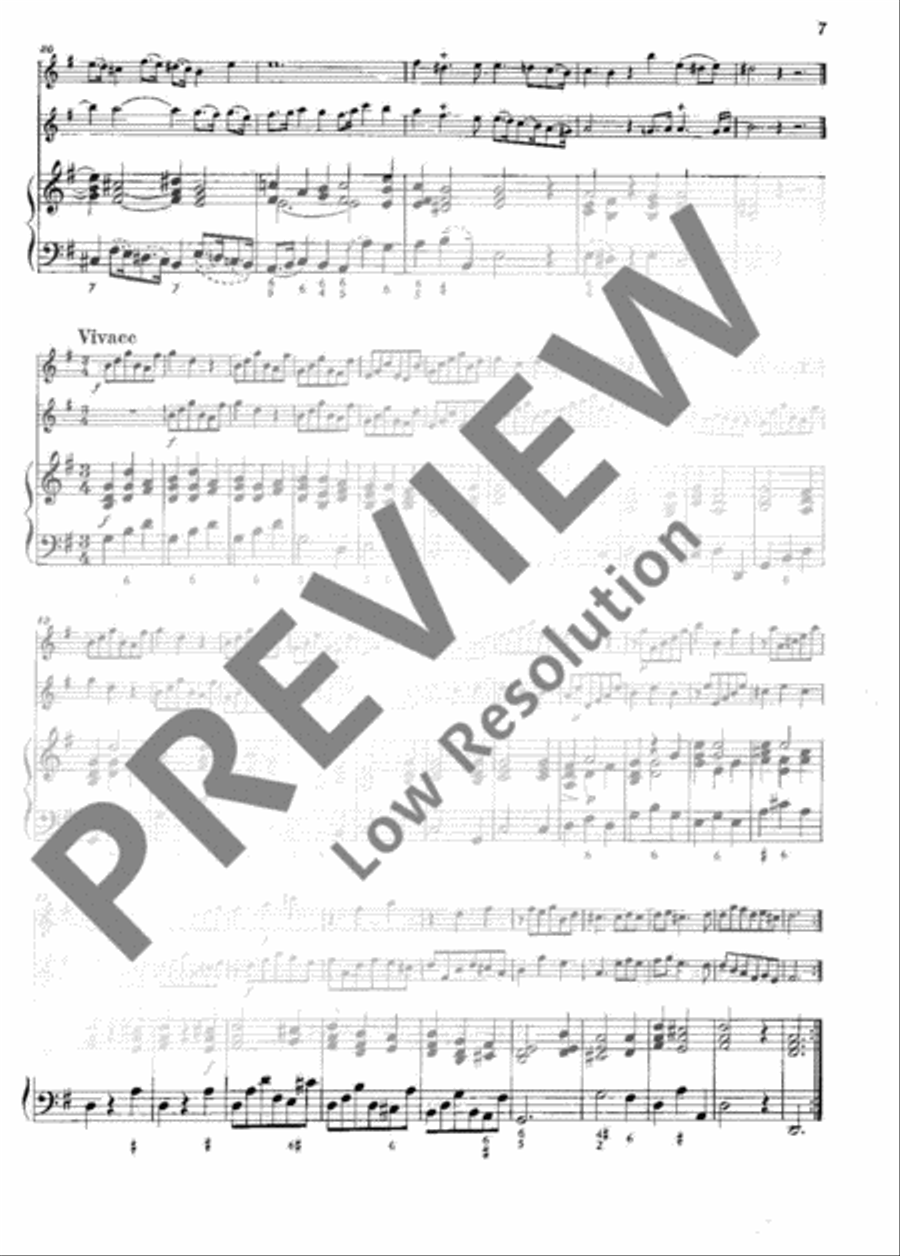 Six Sonatas Cello scores gallery preview page 8
