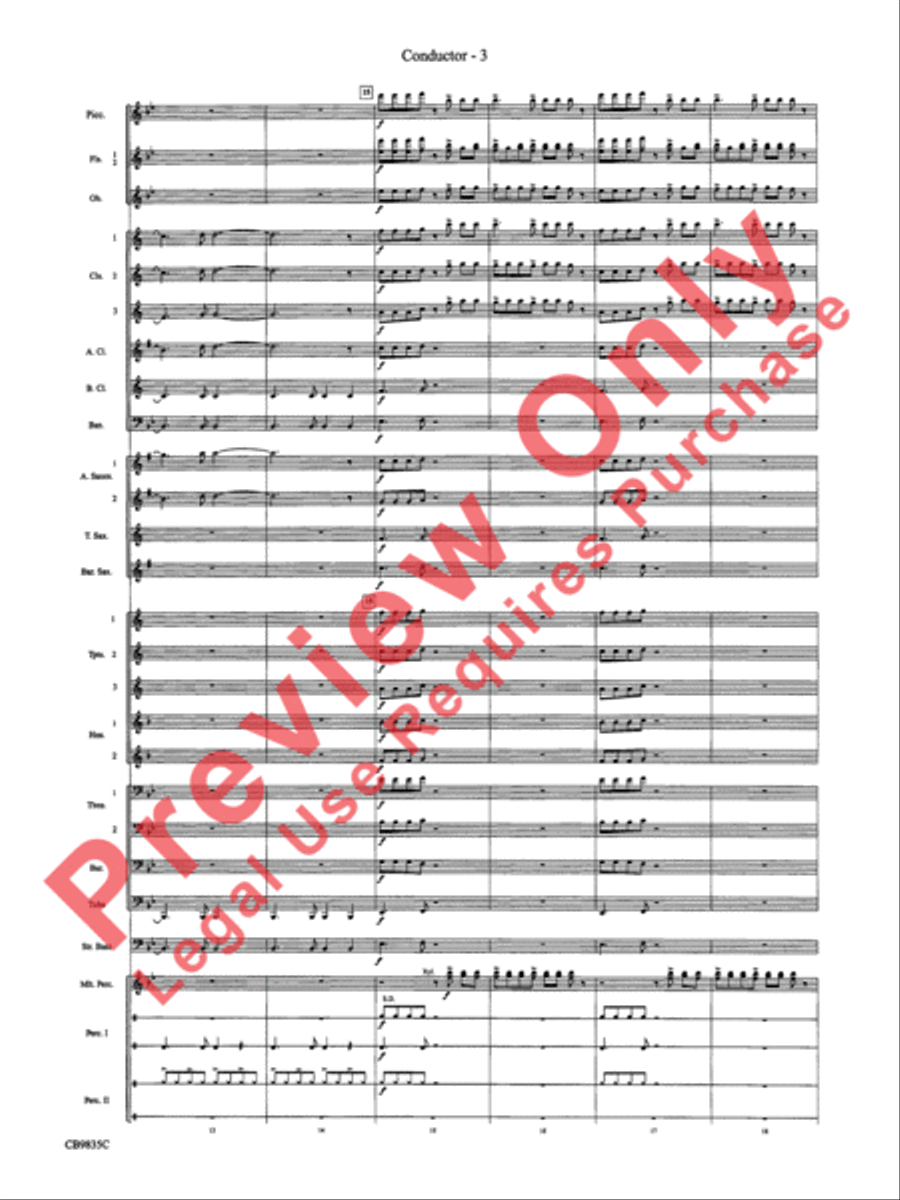 A Charlie Brown Christmas Concert Band scores gallery preview page 6