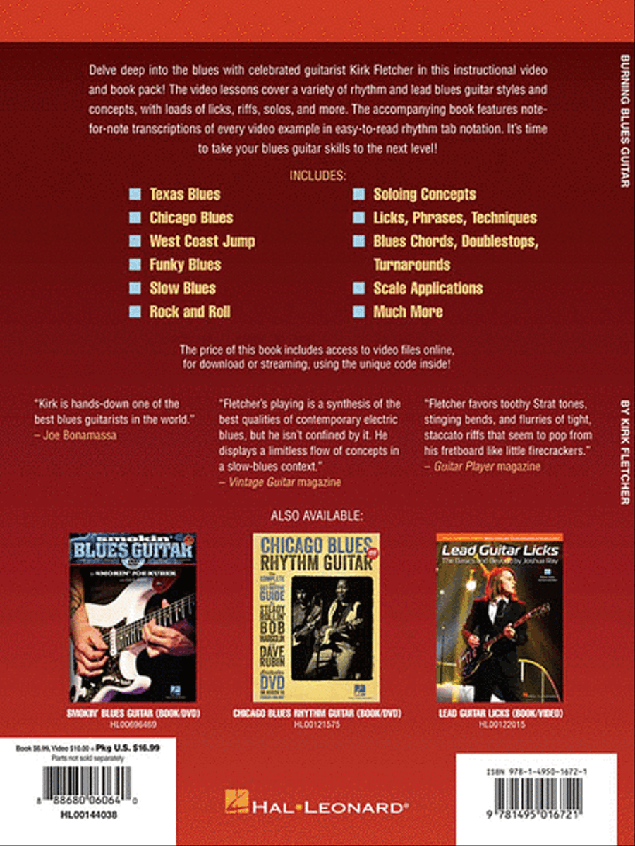 Burning Blues Guitar Electric Guitar scores gallery preview page 2