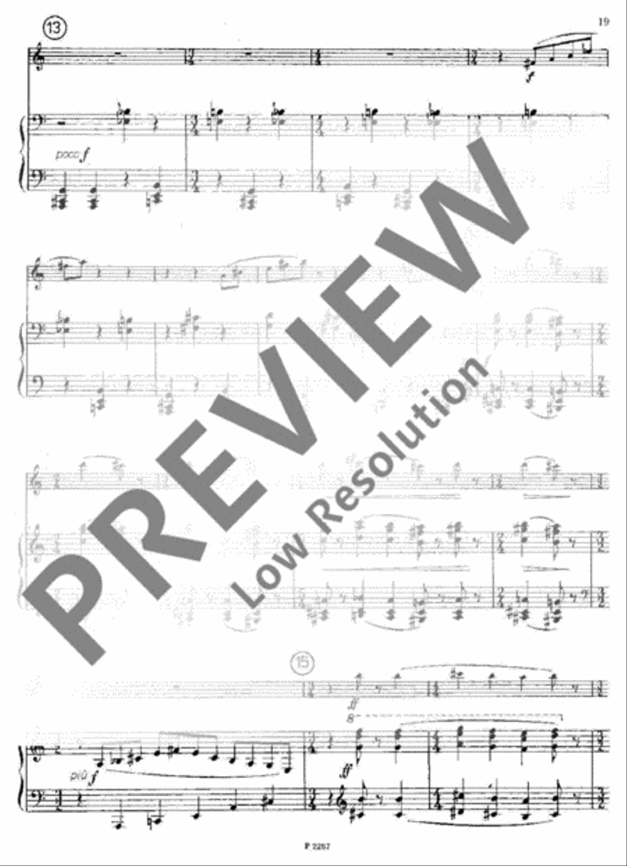 Suita Clarinet Solo scores gallery preview page 20