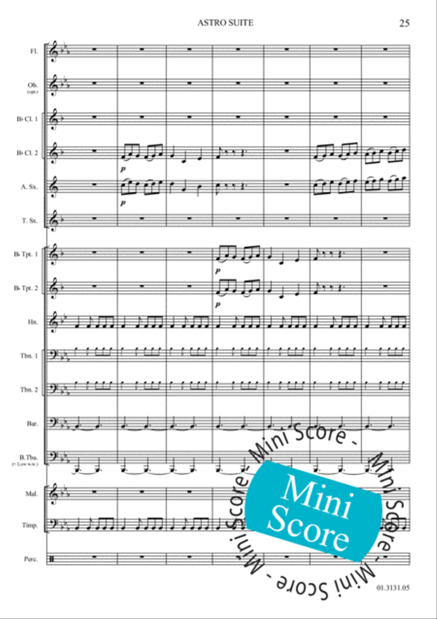 Astro Suite Astro Suite Concert Band scores gallery preview page 31