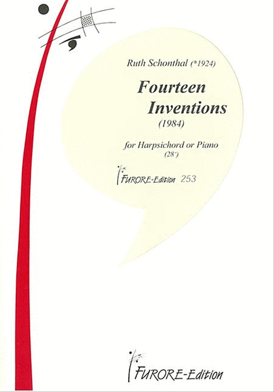 Fourteen Inventions Fourteen Inventions Harpsichord scores gallery preview page 1