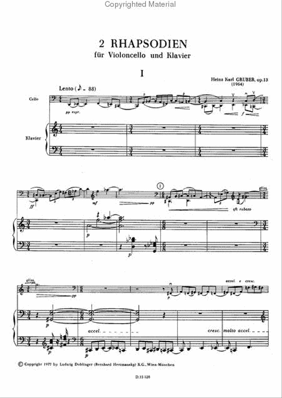 2 Rhapsodien op. 13 2 Rhapsodien op. 13 Piano scores gallery preview page 2