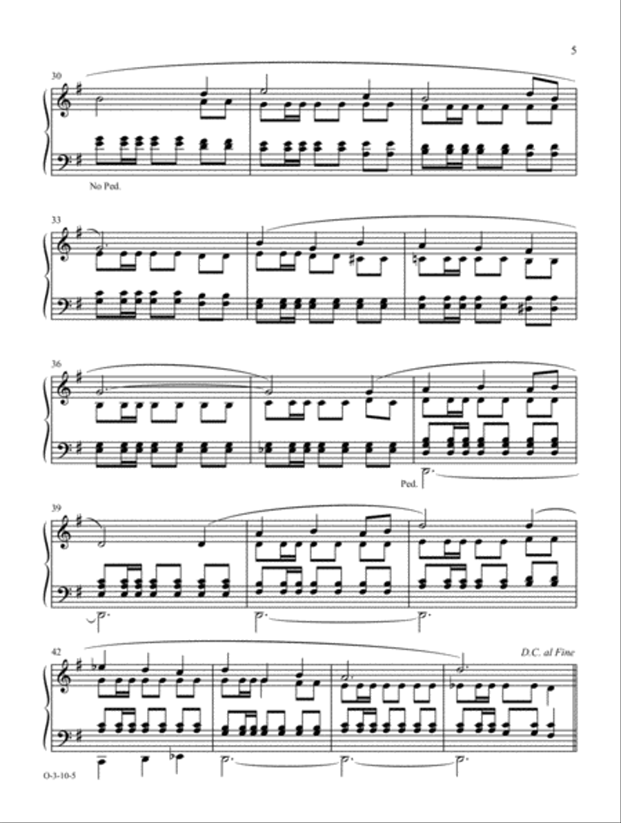 Easy Organ Library, Vol. 49 Organ scores gallery preview page 3