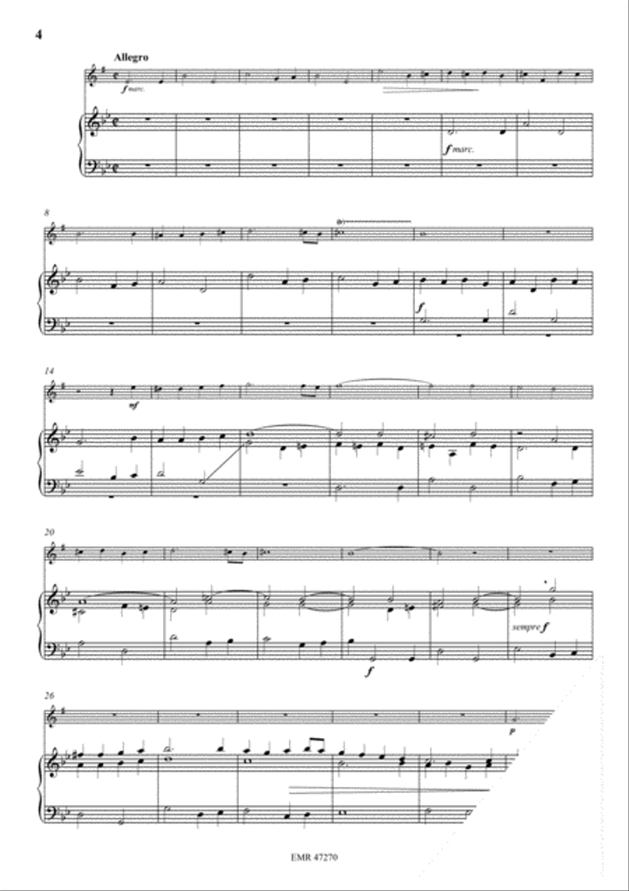 Turmsonate Organ scores gallery preview page 4