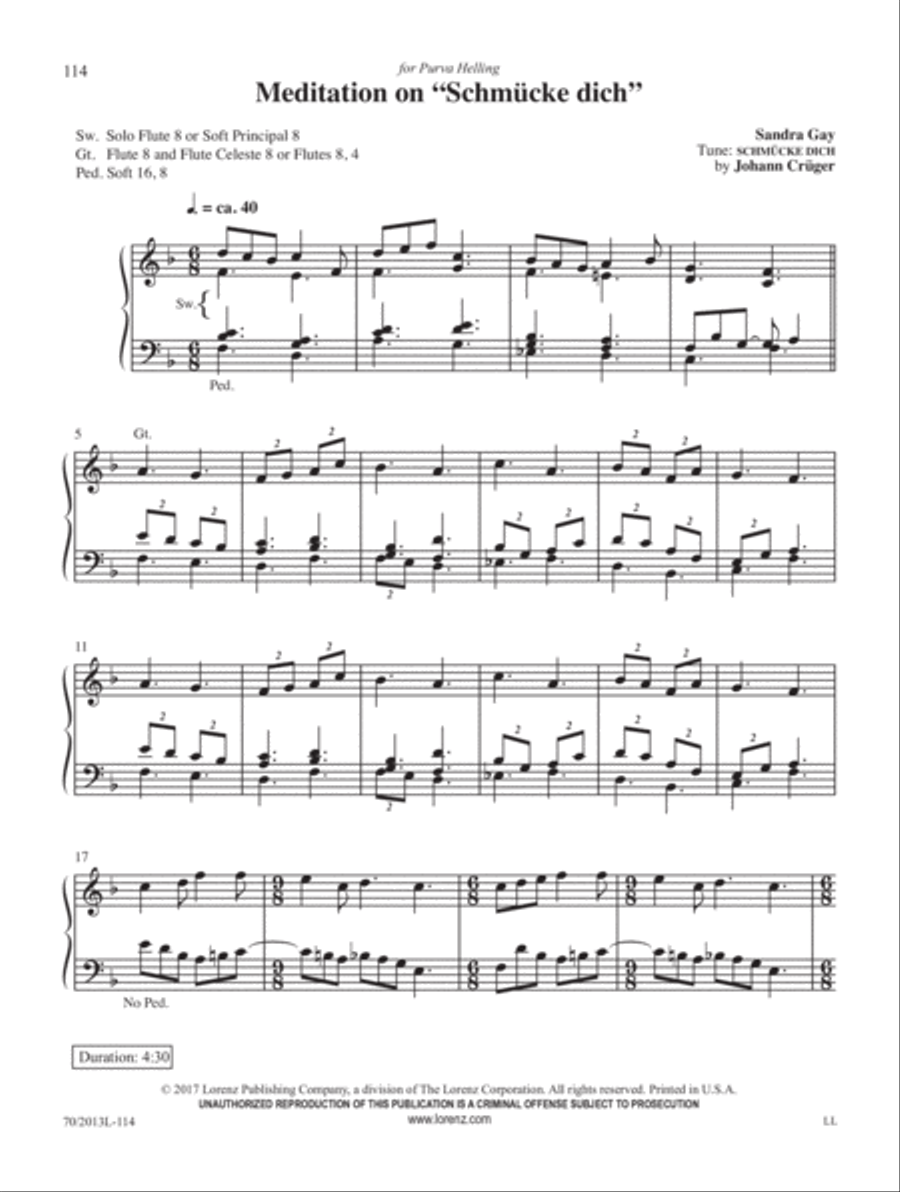 The Complete Organist, Vol. 2 Organ Solo scores gallery preview page 39