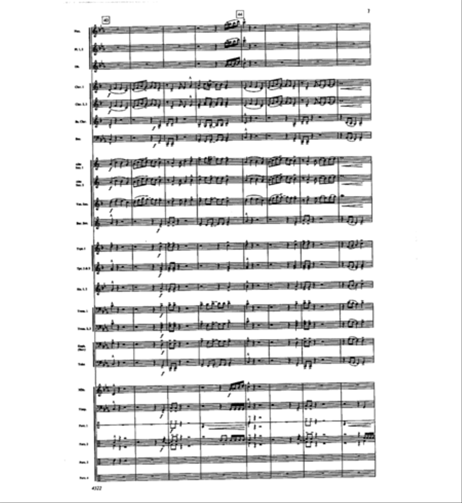The Last to Defend Concert Band scores gallery preview page 6