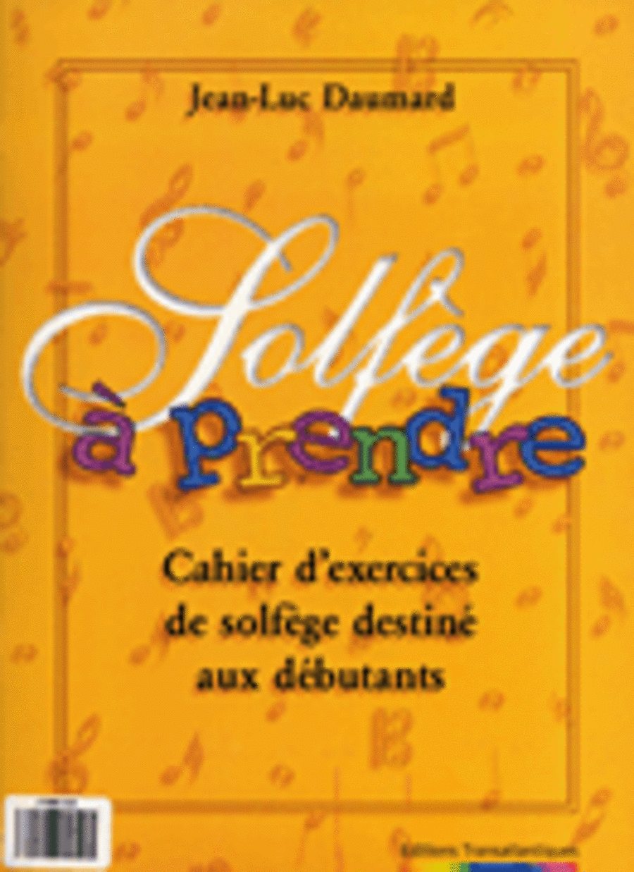 Solfege a Prendre Collection / Songbook scores gallery preview page 1