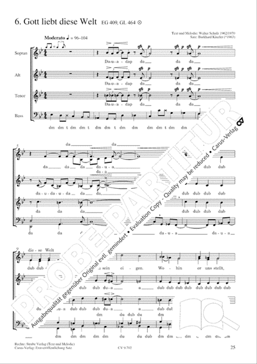 Jazz-Chorbuch: Jesu meine Freude