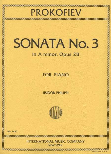 Sonata No. 3 in A minor, Op. 28 (PHILIPP)