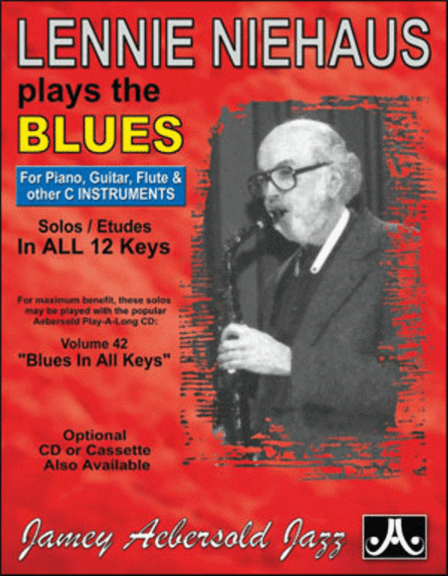 Lennie Niehaus Plays The Blues - C Edition Book/audio C Instrument scores gallery preview page 1
