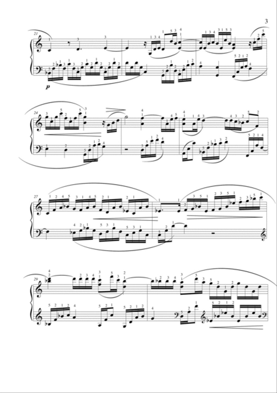Aurora - Celajes - Lluvia en diciembre - Noviembre Piano Solo scores gallery preview page 4