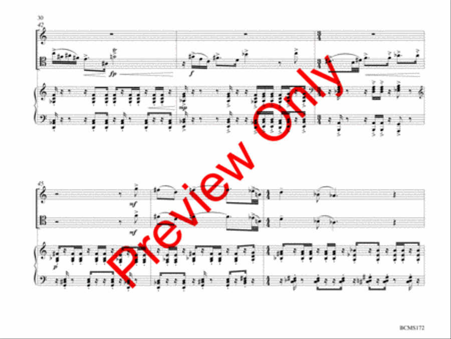 Journey Toward the Eternal Flame Bassoon scores gallery preview page 31