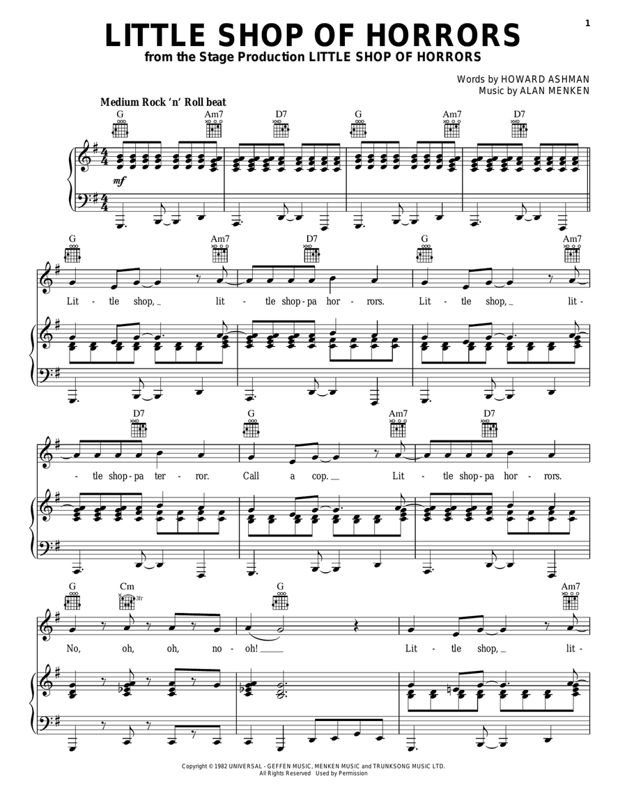 Little Shop Of Horrors from Little Shop of Horrors by Alan