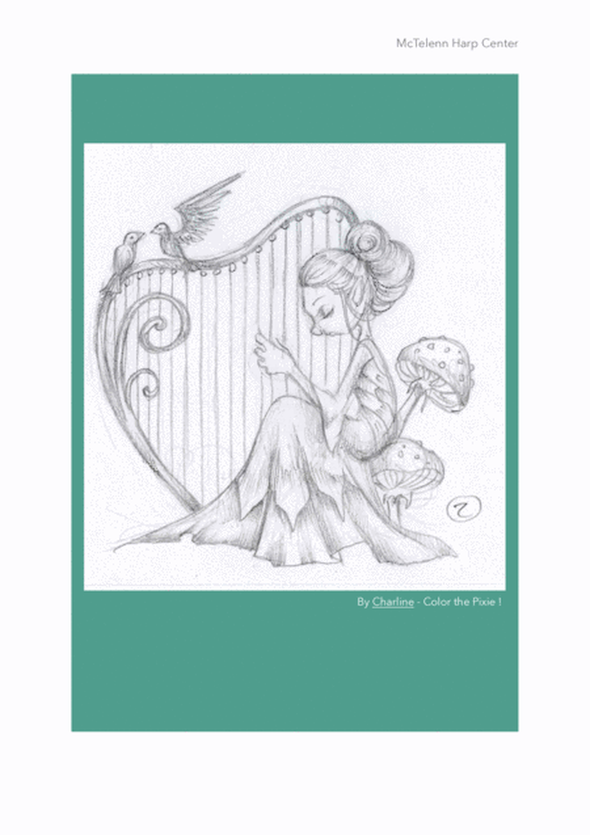 Mio's Memory - intermediate & 27 String Harp | McTelenn Harp Center