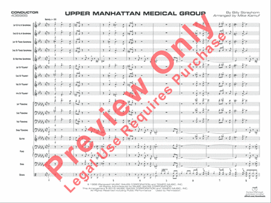 Upper Manhattan Medical Group Jazz Ensemble scores gallery preview page 2