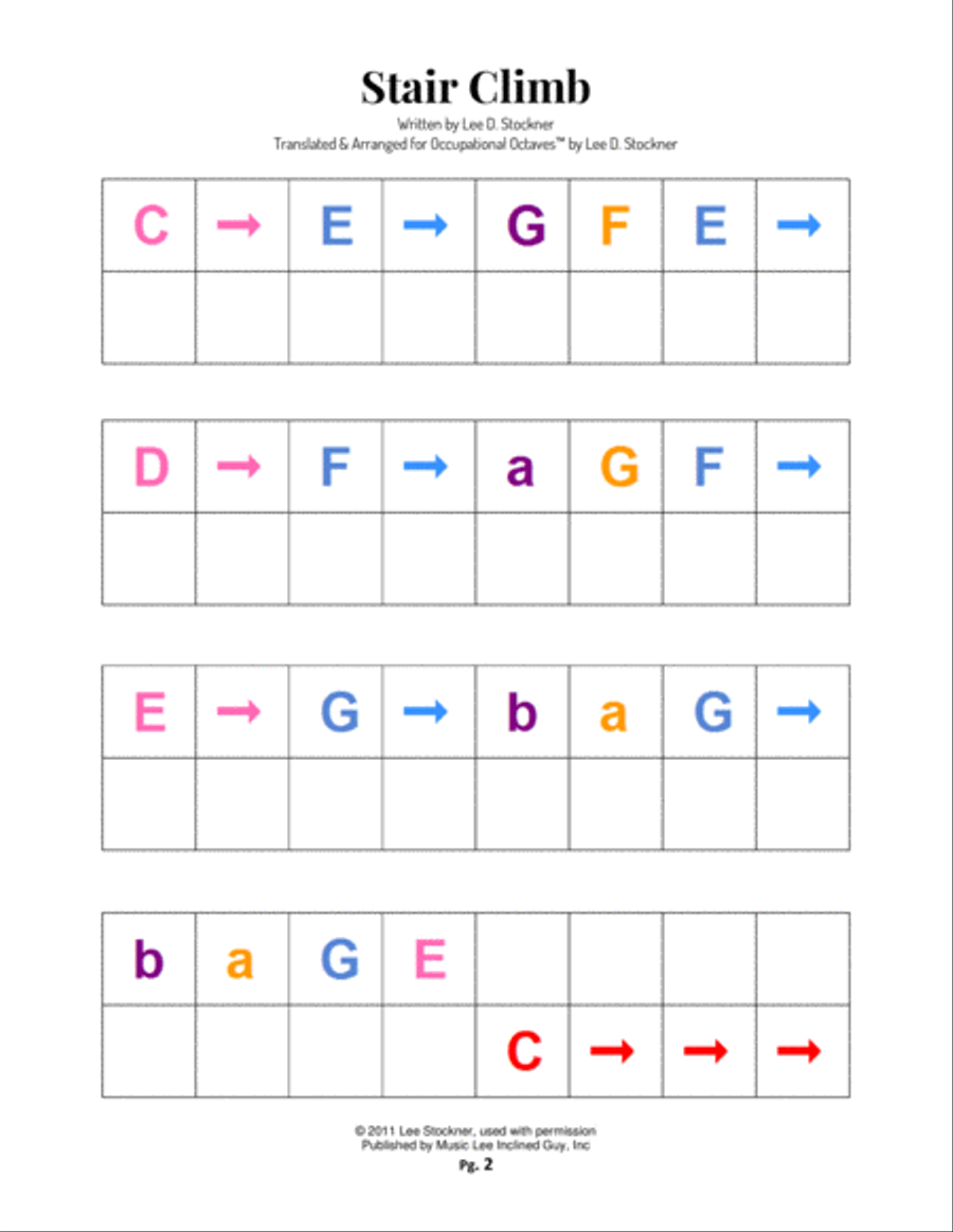 Occupational Octaves Piano™ - Book 3 Piano Solo scores gallery preview page 5