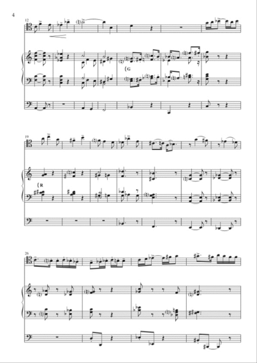 Sonata, Op. 60 Organ scores gallery preview page 3