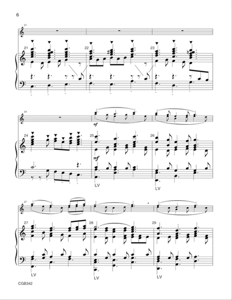 A Time to Rejoice 5-Octaves scores gallery preview page 6