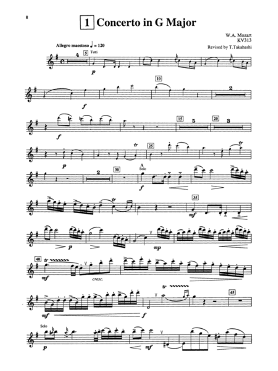 Suzuki Flute School, Volume 11 Flute scores gallery preview page 3