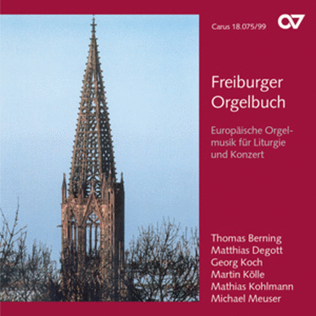 Book cover for Freiburger Orgelbuch: Europaische Orgelmusik